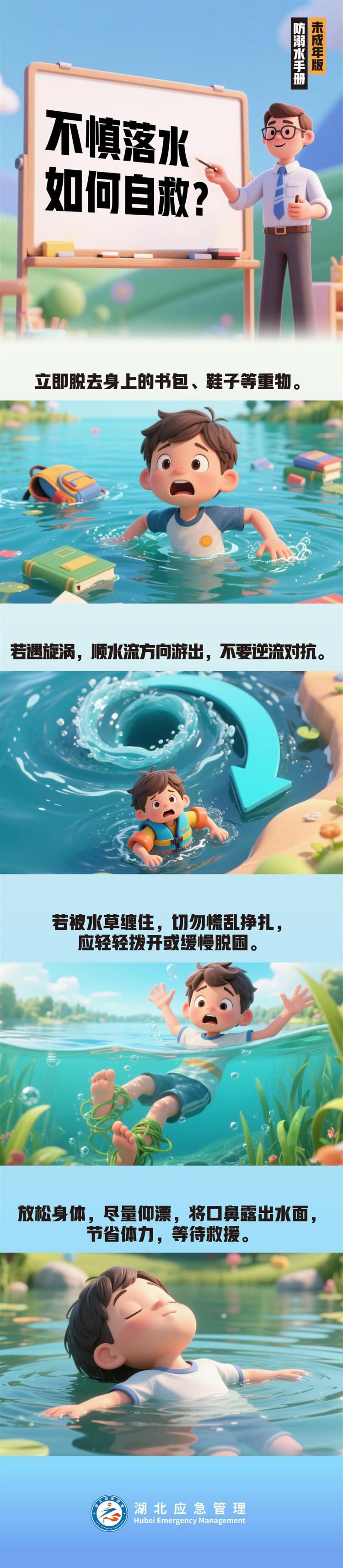@家长，这份未成年人版防溺水手册请查收！