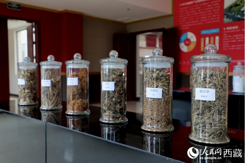 图为藏香工厂内就业的村民。人民网记者 次仁罗布摄