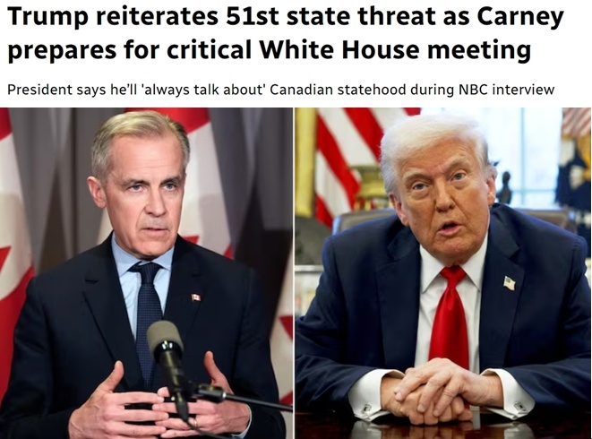 专家：“吞并论”和关税政策让美加关系发生本质变化