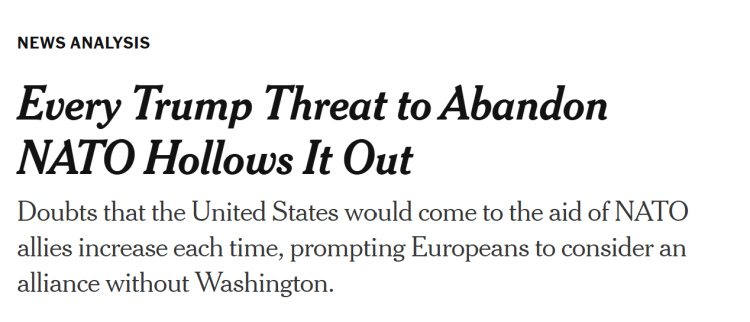 深观察 | 跨大西洋同盟濒临“空心化”:当美国“成为混乱的一部分”_fororder_1