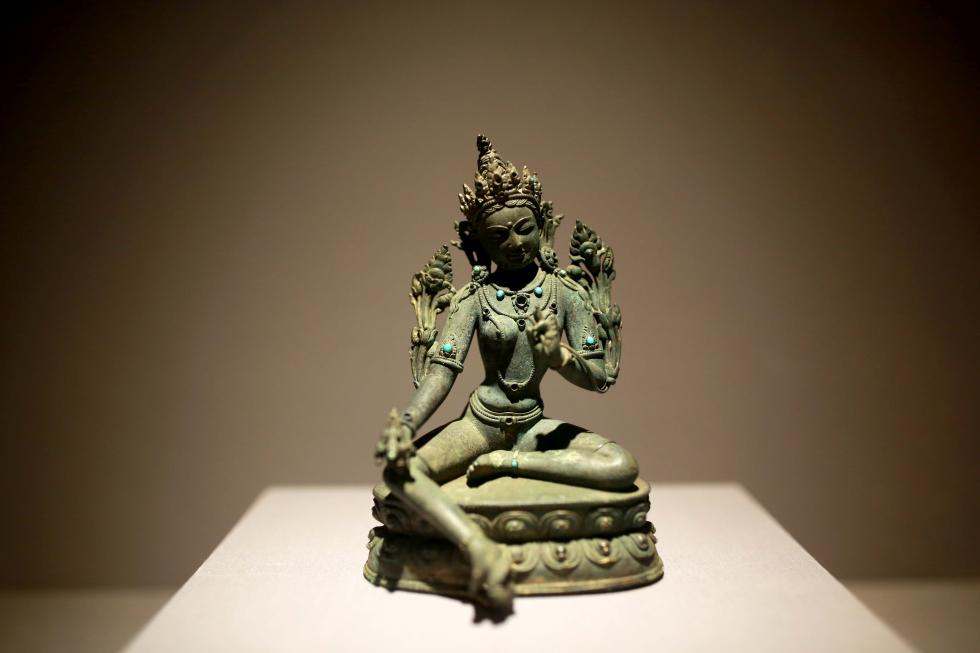 铜绿度母坐像.jpg 铜绿度母坐像.jpg